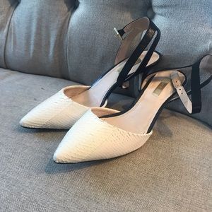 Black and White Heel